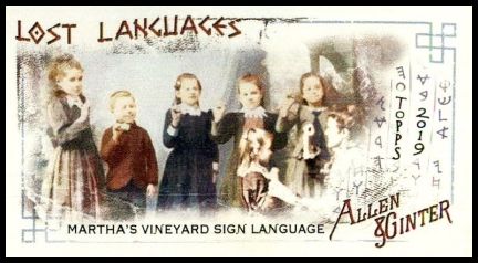 LL-3 Martha's Vineyard Sign Language